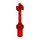 LEGO Rojo Esquí Pole (18745 / 90540)