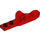 LEGO Red Ski with Pin Hole (15540 / 15625)