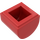 LEGO rouge Pente 1 x 1 Incurvé (49307)