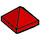 LEGO rouge Pente 1 x 1 x 0.7 Pyramide (22388 / 35344)