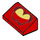 LEGO rouge Pente 1 x 2 (31°) avec Yeux (85984 / 94436)