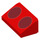LEGO rot Steigung 1 x 2 (31°) mit Para-Biddybud Kreis Augen (85984 / 94923)