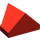 LEGO rouge Pente 1 x 2 (45°) Double / Inversé avec fond ouvert (3049)