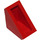 LEGO Red Slope 1 x 2 (45°) Double with Hollow Bottom