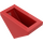 LEGO Red Slope 1 x 2 (45°) Double with Hollow Bottom