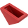 LEGO Red Slope 1 x 2 (45°) Double with Hollow Bottom