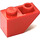 LEGO Rouge Pente 1 x 2 (45°) Inversé (3665)