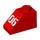 LEGO rouge Pente 1 x 2 (45°) avec &#039;06&#039; (3040 / 105753)