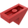 LEGO Red Slope 1 x 2 (45°) with Plate (15672 / 92946)