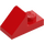 LEGO Red Slope 1 x 2 (45°) with Plate (15672 / 92946)