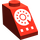 LEGO Red Slope 1 x 2 (45°) with White Rotary Phone (3040)