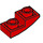 LEGO Red Slope 1 x 2 Curved Inverted (24201)