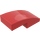 LEGO Red Slope 1 x 2 Curved Inverted (24201)