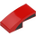 LEGO Red Slope 1 x 2 Curved with Black on Side (3593)