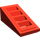 LEGO Red Slope 1 x 2 x 0.7 (18°) with Grille (61409)