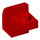 LEGO Rood Helling 1 x 2 x 1.3 Gebogen met Plaat (6091 / 32807)