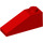 LEGO Red Slope 1 x 3 (25°) (4286)