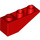 LEGO rouge Pente 1 x 3 (25°) Inversé (4287)