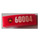 LEGO Red Slope 1 x 3 Curved with &#039;60004&#039; and Fire Logo Sticker (50950)