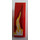 LEGO Red Slope 1 x 3 Curved with Right Side Flame Sticker (50950)