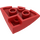 LEGO Červená Sklon 1 x 3 x 3 Zakřivený Kolo Čtvrtletí  (76797)