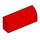 LEGO rouge Pente 1 x 4 Incurvé (6191 / 10314)