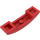 LEGO rouge Pente 1 x 4 Incurvé Double (93273)