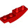 LEGO Red Slope 1 x 4 Curved Inverted (13547)