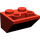 LEGO rot Steigung 2 x 2 (45°) Invertiert mit flachem Abstandshalter darunter (3660)