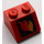 LEGO Red Slope 2 x 2 (45°) with Red Orange and Yellow Flames (3039)