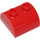 LEGO Red Slope 2 x 2 Curved with 2 Studs on Top (30165)