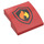 LEGO rouge Pente 2 x 2 Incurvé avec Feu logo (15068 / 24410)