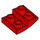 LEGO rouge Pente 2 x 2 x 0.7 Incurvé Inversé (32803)