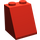 LEGO rot Steigung 2 x 2 x 2 (65°) mit Unterrohr (3678)