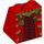 LEGO rot Steigung 2 x 2 x 2 (65°) mit Robes mit Unterrohr (3678 / 17650)