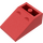 LEGO Red Slope 2 x 3 (25°) Inverted without Connections between Studs (3747)