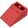 LEGO rouge Pente 2 x 3 (25°) Inversé sans raccords entre les tenons (3747)