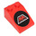 LEGO Red Slope 2 x 3 (25°) with MTron Logo with Rough Surface (3298)