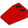 LEGO Red Slope 2 x 3 (25°) with Rough Surface (3298)