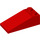 LEGO rouge Pente 2 x 4 (18°) (30363)