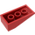 LEGO Rood Helling 2 x 4 (18°) (30363)