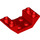 LEGO Rood Helling 2 x 4 (45°) Dubbele Omgekeerd met Open Midden (4871)