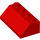 LEGO rot Steigung 2 x 4 (45°) mit rauer Oberfläche (3037)