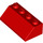 LEGO Red Slope 2 x 4 (45°) with Rough Surface (3037)