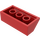 LEGO rouge Pente 2 x 4 (45°) avec surface lisse (3037)