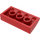 LEGO Rood Helling 2 x 4 Gebogen met buizen aan de onderzijde (88930)