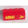 LEGO Red Slope 2 x 4 x 1.3 Curved with &#039;60061&#039; and Plane Sticker (6081)