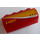 LEGO Red Slope 2 x 4 x 1.3 Curved with &quot;A-60019&quot; Right Sticker (6081)