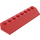 LEGO Red Slope 2 x 8 (45°) (4445)