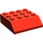 LEGO rouge Pente 4 x 4 (45°) (30182)